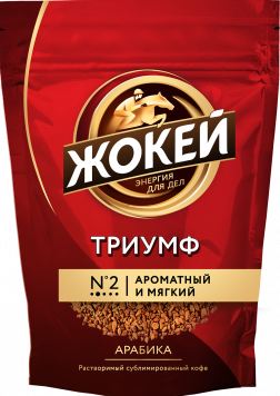 Жокей qahvasi ТРИУМФ Eriydigan 75 g